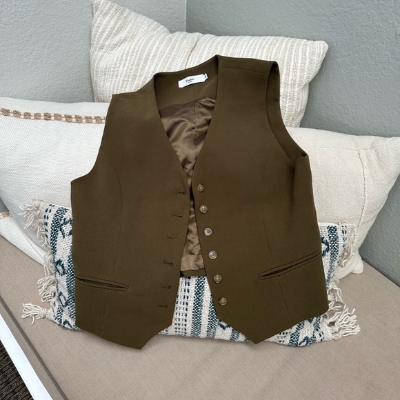 The Frankie Shop Brown vest size M - Picture 11 of 11